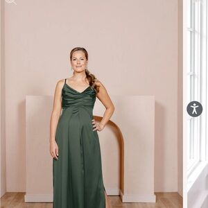 Revelry Maternity Dress - Deep Olive Size 10